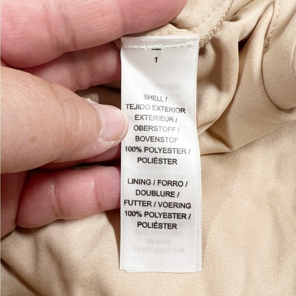 Aidan Mattox Womens Blush Pink Floral Embroidered Beaded Long Gown Size 10 - Picture 15 of 16